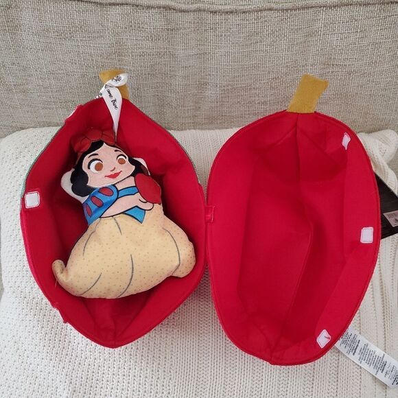 NEW! Disney Snow White & Evil Queen Plush in Poison Apple 13.5" - Picture 9 of 16